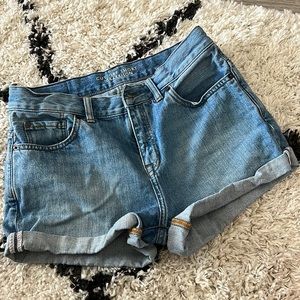Jack Wills High Waisted Jean shorts